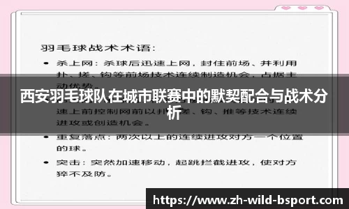 西安羽毛球队在城市联赛中的默契配合与战术分析