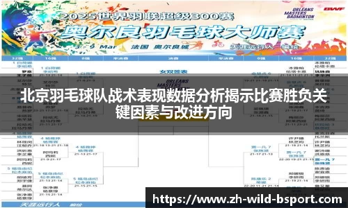 北京羽毛球队战术表现数据分析揭示比赛胜负关键因素与改进方向