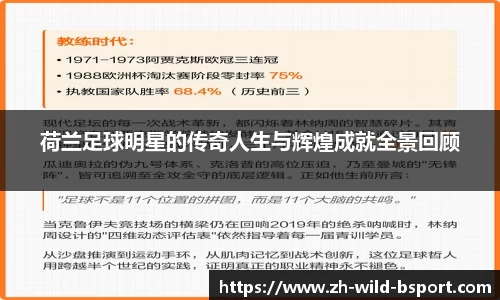 荷兰足球明星的传奇人生与辉煌成就全景回顾